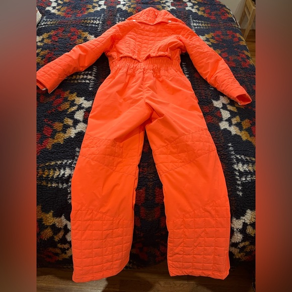 Free People neon orange ski / snowboard suit. Excellent condition. - Picture 6 of 7